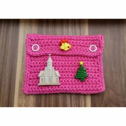 Discount Gutscheinkarten Täschchen für Weihnachten !! Weihnachtskirche Handarbeit Sofort lieferbar !!! Geldgeschenke