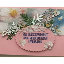 Sale Gutscheinverpackungen  Musical,-Konzert,-Ticketverpackungen Eventim Blumig Geburtstag 100% Handarbeit Stampin up Geschenkverpackungen