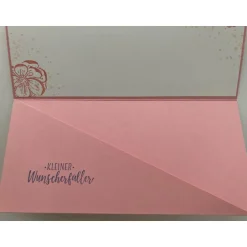 Sale Gutscheinverpackungen  Musical,-Konzert,-Ticketverpackungen Eventim Blumig Geburtstag 100% Handarbeit Stampin up Geschenkverpackungen
