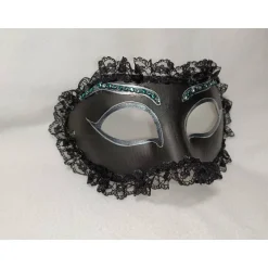 Masken|DittesDIESundDAS Halbmaske, geheimnisvoll, handbemalt, Maske, Pappmache
