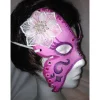 Best Halbmaske, Schmetterling, mit Strassblume, handbemalt, Tiermaske, Pappmache Masken