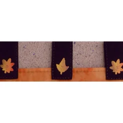Deko Halloween|Patchwork-Handmade Halloween Außergewöhnlicher Dreieck-Wandbehang Halloween