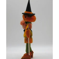 Best Halloween Junge mit Kürbis - Jahreszeitentisch - Blumenkinder - Herbst - Waldorf - Art.Nr. HE4 Herbst