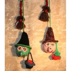 Monster & Gespenster|Susanne Hiebl...die etwas andere Art! Halloweendeko KUGELHEXEN– Handgemachte Hexen aus Kunststoffkugeln für Deine Halloweenparty Hexenkessel Kürbis