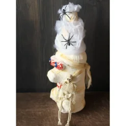 Monster & Gespenster|Susanne Hiebl...die etwas andere Art! Halloweendeko MUMIENFAMILIE – Handgemachte Mumien aus Glasflaschen für Deine Halloweenparty