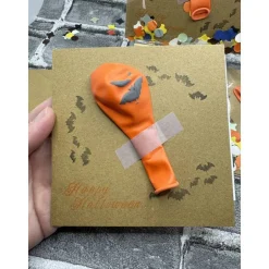 Einladungskarten|Martinas Bastelei Halloweenkarten | Einladung | Fledermaus | Kürbis | Geist | Handgemacht | Halloweenparty