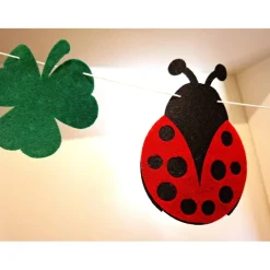 Sale Handgefertigte Frühling/Sommer Girlande aus Filz/Kinderzimmer Dekoration Langlebig Frühling