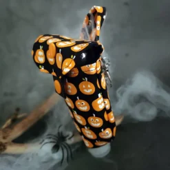 Best Handgel- / Desinfektionsmittel-Tasche | Kürbisse - Handmadetasche Accessoire für Halloween Accessoires
