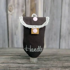 Clearance Handgel- / Desinfektionsmittel-Tasche | HANDLY – Handmade mit Plott & Spitze Accessoires