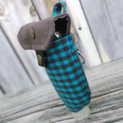 Sale Handgel- / Desinfektionsmittel-Tasche | JEFF – Handmade Karo-Look | Accessoire für Oktoberfest Accessoires