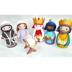 Discount Handgemachte Krippefiguren Weihnachten – Heilige Drei Könige, Maria, Josef & Jesuskind – Unikate Krippen