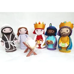 Discount Handgemachte Krippefiguren Weihnachten – Heilige Drei Könige, Maria, Josef & Jesuskind – Unikate Krippen