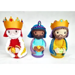 Discount Handgemachte Krippefiguren Weihnachten – Heilige Drei Könige, Maria, Josef & Jesuskind – Unikate Krippen