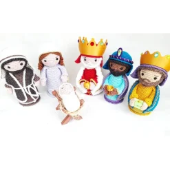 Discount Handgemachte Krippefiguren Weihnachten – Heilige Drei Könige, Maria, Josef & Jesuskind – Unikate Krippen