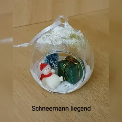 Baumschmuck|Alisas kreative Ecke Handgemachte Weihnachtskugeln, gefüllte Weihnachtskugeln, Weihnachtsschmuck Kugel, Weihnachtsbaum Dekoration
