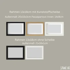 Best Handgemachtes Steinbild zur Kristallhochzeit – Persönliches Geschenk zum 15. Hochzeitstag mit Namen Hochzeitsgeschenke