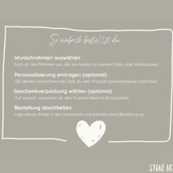 Best Handgemachtes Steinbild zur Kristallhochzeit – Persönliches Geschenk zum 15. Hochzeitstag mit Namen Hochzeitsgeschenke