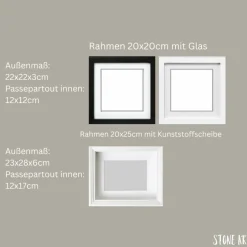 Best Handgemachtes Steinbild zur Kristallhochzeit – Persönliches Geschenk zum 15. Hochzeitstag mit Namen Hochzeitsgeschenke