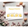 Clearance Happy Easter Ostergrußkarte, Hühner Osterkarte, Osterkarte mit Umschlag, Ostergrußkarte mit Hühnern, Grußkarte zu Ostern Osterkarten