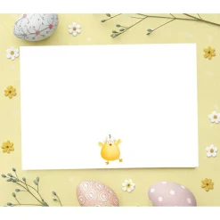 Clearance Happy Easter Ostergrußkarte, Hühner Osterkarte, Osterkarte mit Umschlag, Ostergrußkarte mit Hühnern, Grußkarte zu Ostern Osterkarten