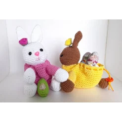 Sale Hase zum Befüllen Zugbeutel Ostern Geschenkidee Kuscheltier Bunny Amigurumi Geschenkverpackung Gutschein Geldgeschenk Osterhasen