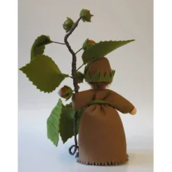 Haselnuss - Blumenkind - Jahreszeitentisch - Waldorf Art- Art.Nr. HE26 Herbst