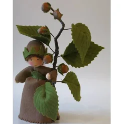 Haselnuss - Blumenkind - Jahreszeitentisch - Waldorf Art- Art.Nr. HE26 Herbst