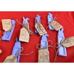 Geschenkverpackungen|Iras Kreativ Welt Hasen Sticks blau