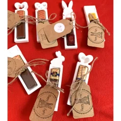 Outlet Hasen Sticks für Geldgeschenke oder Süßwaren Geschenkverpackungen