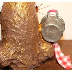 Clearance Hasenfigur KOCHHASERL handgefertigte Künstler-Figur Geschenk für Köche Geldgeschenk Essen Osterhasen