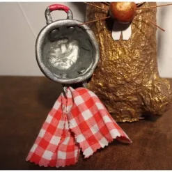 Clearance Hasenfigur KOCHHASERL handgefertigte Künstler-Figur Geschenk für Köche Geldgeschenk Essen Osterhasen