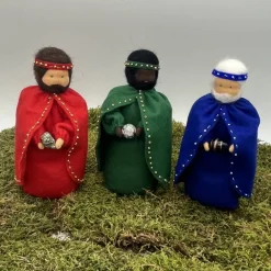 Heilige Drei Könige  - Jahreszeitentisch - Krippenfiguren  - Winter - Weihnachten - Weihnachtsdeko Krippen