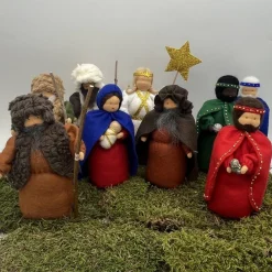 Heilige Drei Könige  - Jahreszeitentisch - Krippenfiguren  - Winter - Weihnachten - Weihnachtsdeko Krippen