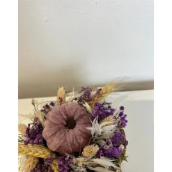 Discount Herbstdeko Herbstgesteck Kürbis Trockenblumen Herbst