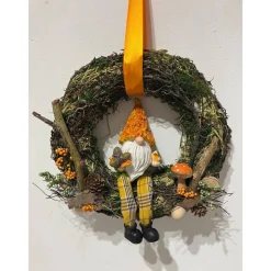Outlet Herbstkranz Herbstdeko Wichtel Herbst