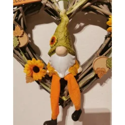 Sale Herbstkranz Türkranz Türschmuck Kranz Herbst Türdeko Wichtel Herbst