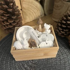 Discount Herbstzauber Geschenkset handgemachte Raysin-Deko mit Eichhörnchen Kürbissen & Kerzenlicht Herbst