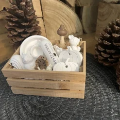 Discount Herbstzauber Geschenkset handgemachte Raysin-Deko mit Eichhörnchen Kürbissen & Kerzenlicht Herbst
