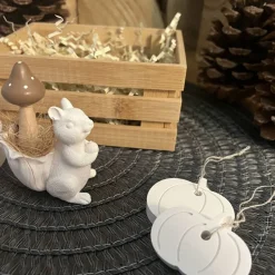 Discount Herbstzauber Geschenkset handgemachte Raysin-Deko mit Eichhörnchen Kürbissen & Kerzenlicht Herbst