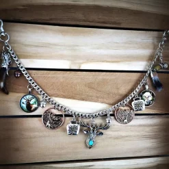 Trachtenschmuck|Tinas Schmucktruhe Herren-Charivari , Trachtenschmuck, 1- reihig, Bertl