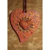 Clearance Herzen aus Holz HERZERLDUO ROSA 2er-Set Valentinsgeschenk Muttertagsgeschenk Hängedeko Geburtstagsgeschenk Valentinstagsgeschenke