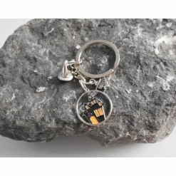 Hexenhaus, kleine Hexe, Hexenhut, Schlüsselanhänger, Halloween , Party, Gastgeschenke Schmuck