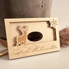Clearance Hülle für Geschenkgutschein "Frohe Weihnachten" Hirsch, Geldgeschenk, Holz Geldgeschenke