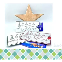 Discount Hülle für Schokolade Merry Christmas Geschenkverpackungen