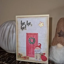 Weihnachtskarten|Teufelinchens_Ideen_Shop Ho Ho Ho Weihnachtsgruß / Weihnachtsmannkarte / Weihnachtsgeschenk Karte / Festliche Weihnachtskarten / Festliche Karte