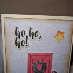 Weihnachtskarten|Teufelinchens_Ideen_Shop Ho Ho Ho Weihnachtsgruß / Weihnachtsmannkarte / Weihnachtsgeschenk Karte / Festliche Weihnachtskarten / Festliche Karte