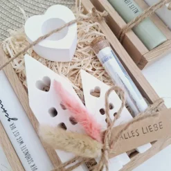 Clearance Hochzeit Geldgeschenk Hochzeitsgeschenk Häuser / Lichthäuser Kerzenhalter Herz Geschenkset Gutschein Kerzenset Stabkerze Hochzeitsgeschenke