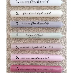 Discount Hochzeit Geldgeschenk Hochzeitsgeschenk Häuser / Lichthäuser Kerzenhalter rund Geschenkset Gutschein Kerzenset Stabkerze Hochzeitsgeschenke