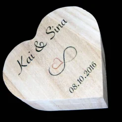 Ringkissen|Timbert Hochzeit Rustikale RINGBOX Natur Ringkissen aus Holz alternative für Eheringe Herz Ringkästchen Romantische Holzbox Ringschatulle Valentin