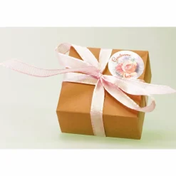 Best Hochzeitsaufkleber | Blumenstrauß orange - personalisierbar mit Gastname Gastgeschenke